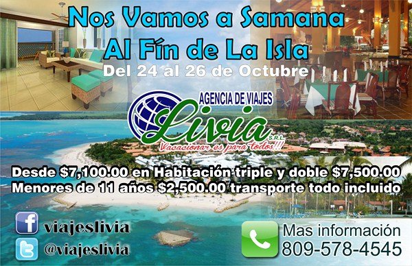 promocion livia 24 al 26 de octubre 2014